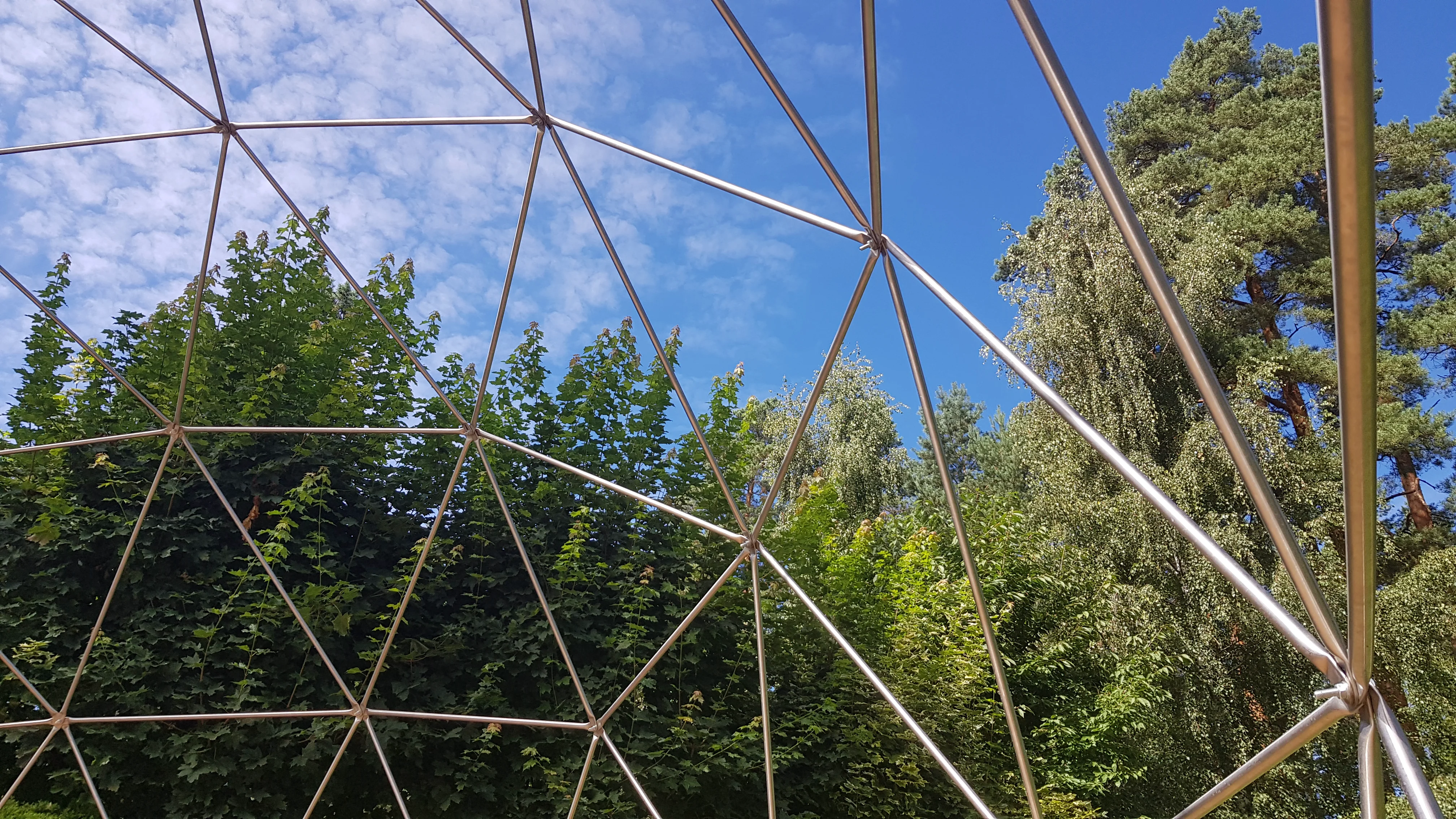 Dome in landscape setting